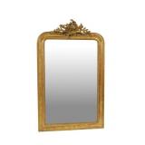 Antique Carved & Giltwood Pier Mirror.