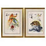 SALVADOR DALI (SPANISH, 1904-1989) [2 WORKS].