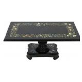 Vintage Pietra Dura Marble Coffee Table.