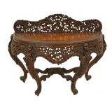 Antique Anglo Indian Highly & Finely Carved