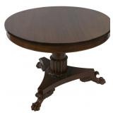 Vintage Potthast Brothers Mahogany Center Table.