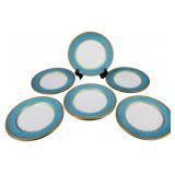 12 Wedgwood Jeweled Service Plates