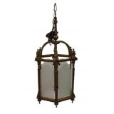 Antique Bronze Chandelier / Lantern