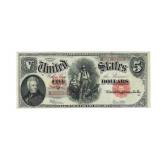 Series 1907 $5 1907 $5 Legal Tender Wood Chopper