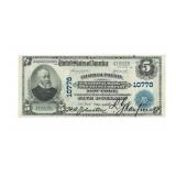 1902 $5 Chatam Phenix NY Charter #10778 Fr. #606