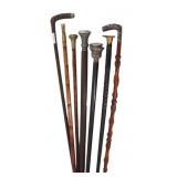Collection of (5) Assorted Ladies System Canes.
