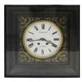 Signed Bonnard French Wall Clock.