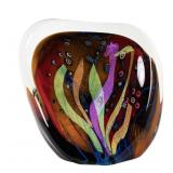 ROLLIN KARG Art Glass Sculpture.
