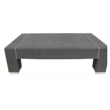 Karl Springer Style Coffee Table.