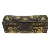 Chinese Gilt Decoirated Hand Painted Box.