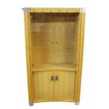 GIORGIO COLLECTION Burr Satinwood Display Cabinet