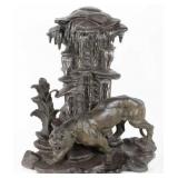 Large Art Deco Panther Sculpture/ Lamp.