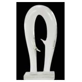 LUCIANO GASPARI Glass Block Sculpture.