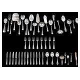 SILVER German .800 Silver Partial Flatware Service