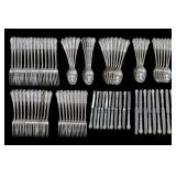 SILVER German .800 Silver Partial Flatware Service