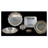 STERLING. Assortment of Sterling Hollowware.