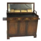 Vintage Mahogany Bar.