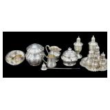 SILVER. Assorted Group of Silver Hollowware.