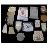 Group of (14) Vintage/Antique Beaded Minaudieres.