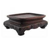 Chinese Carved Hardwood Stand.