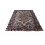 Vintage And Finely Hand Knotted Carpet