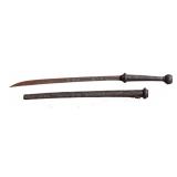 Burmese Temple Dha Sword.
