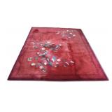 EDWARD FIELDS Signed Virgin Wool Carpet.