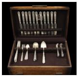STERLING. Gorham St. Dunstan Sterling Flatware Set