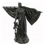 LUDWIG O E MANZEL (German, 1858-1936) Bronze.