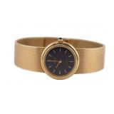 JEWELRY. Concord 14kt Gold Quartz Bracelet Watch.
