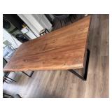 Restoration Hardware Nakashima Style Table.