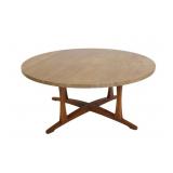 Midcentury Travertine Coffee Table.