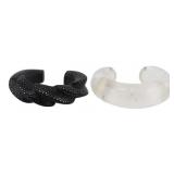 JEWELRY. Patricia Von Musulin Lucite Bracelet.