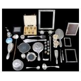 SILVER. Large Grouping of American and English