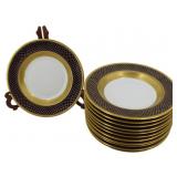 12 Bernardaud Limoges Vintimille Porcelain Bowls.