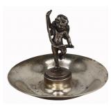 STERLING. Tiffany & Co Sterling Cherub Ring Holder