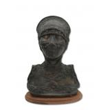 Bronze African Mask Benin Style