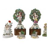 Collection of Staffordshire Items Including