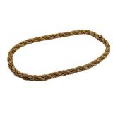 JEWELRY. Tiffany & Co. 18kt Gold Rope Twist