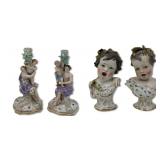 MEISSEN  Lot Of Assorted Porcelain