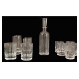 Baccarat "Harmonie" Stemware & Decanter.