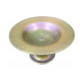 Tiffany Favrille Glass Footed Bowl / Tazza