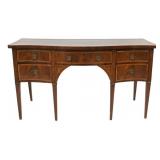 19th Century Mahogany Banded & Inlaid Sideboard.