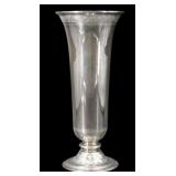 STERLING. Tall Tiffany & Co Sterling Pedestal Vase