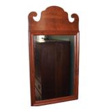 simple country cherry mirror 25"h x 13.5"w