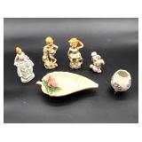 Miniature porcelain & ceramic lot