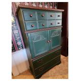 Pressed wood chest of drawers