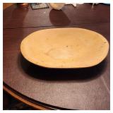 Vintage hand hewn bread tray