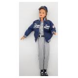 Yankees Barbie doll