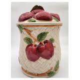 Franciscan apple cookie jar